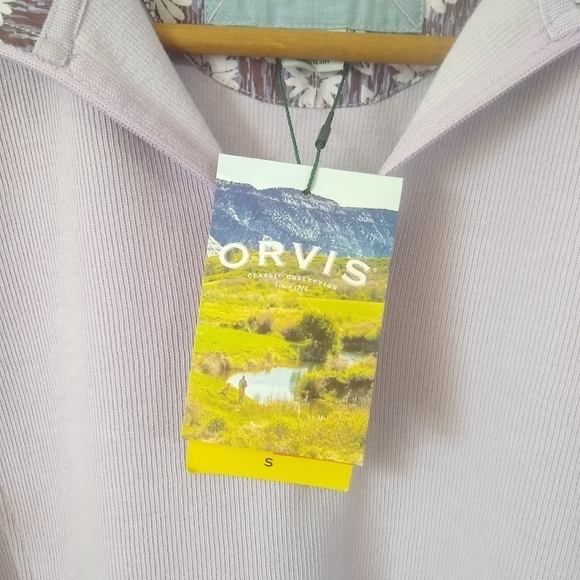 SALE 🛍️ 🆕 ORVIS Women's Sandy Point Pullover 1/4 Zip Sweatshirt Floral - Picture 8 of 11